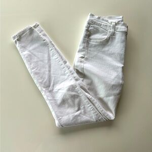 J Brand Slim White Jeans